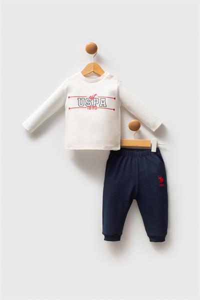 U.S. Polo Assn Erkek Bebek 3lü Takım Kırmızı