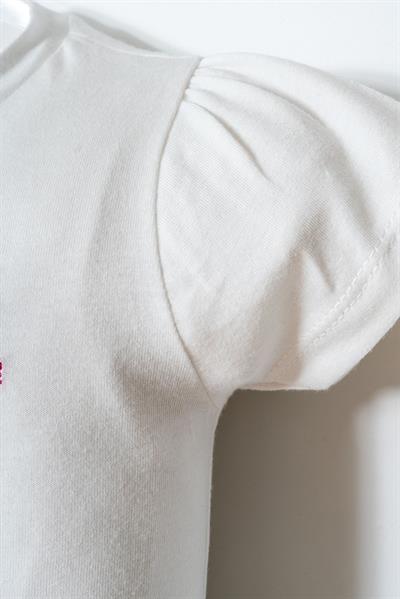 U.S. Polo Assn Kız Bebek  2 li T-şhirt Takım Beyaz