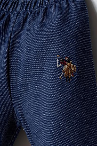 U.S. Polo Assn Erkek Bebek  2 li T-şhirt Takım Beyaz