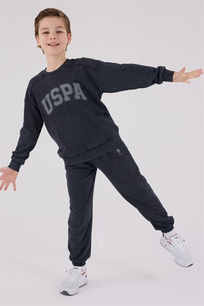 U.S. Polo Assn Erkek Çocuk Eşofman Takımı Antrasit