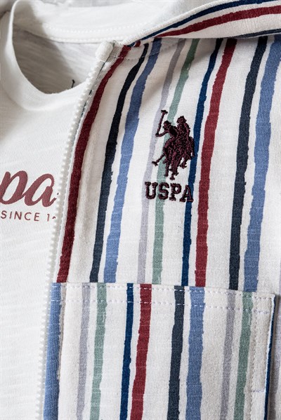 U.S. Polo Assn Erkek Bebek 3 lü Takım Beyaz