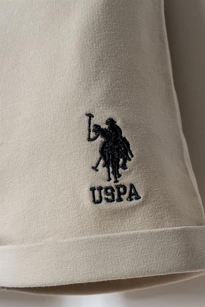 U.S. Polo Assn Erkek Bebek  2 li Şort T-şhirt Takım Füme