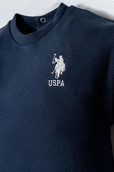 U.S. Polo Assn Erkek Bebek  2 li T-şhirt Takım Lacivert
