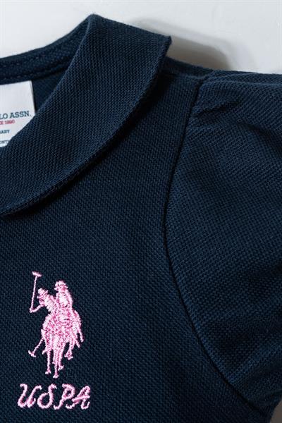 U.S. Polo Assn Kız Bebek Elbise Lacivert