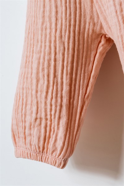 U.S. Polo Assn Kız Bebek  2li Takım Pudra