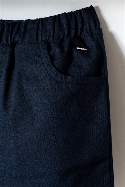 U.S. Polo Assn Erkek Bebek 2 li Şort T-shirt Takım Mavi