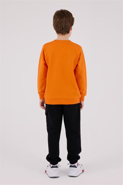 U.S. Polo Assn Erkek Çocuk Eşofman Takımı Turuncu