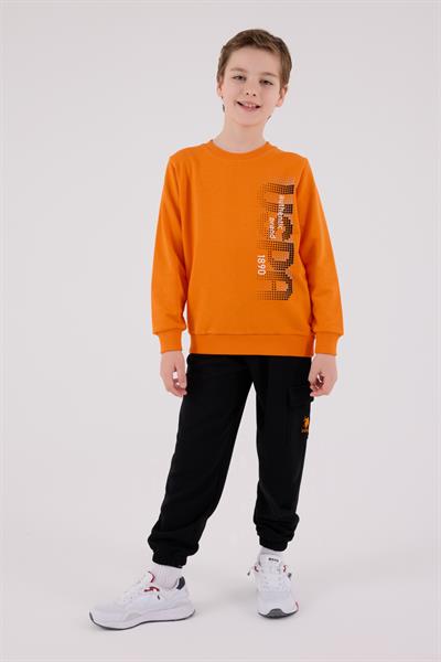 U.S. Polo Assn Erkek Çocuk Eşofman Takımı Turuncu