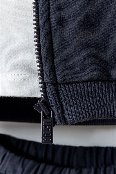 U.S. Polo Assn Erkek Bebek  3lü Takım Füme