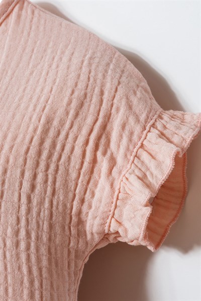 U.S. Polo Assn Kız Bebek  2li Takım Pudra