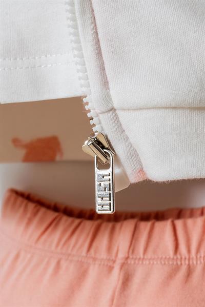 U.S. Polo Assn Kız Bebek  3 lü Takım Beyaz-Pudra