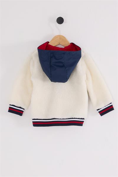 U.S. Polo Assn Erkek Bebek USB2538  Bebek Mevsimlik Mont  Beyaz