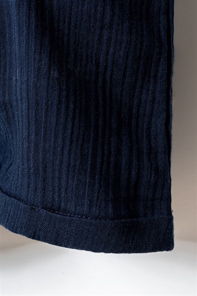 U.S. Polo Assn Erkek Bebek 2 li Salopet T-shirt Takım Lacivert