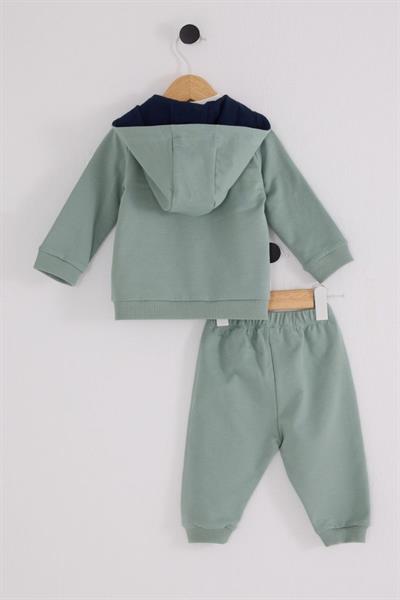 U.S. Polo Assn Erkek Bebek 3lü Takım Yeşil