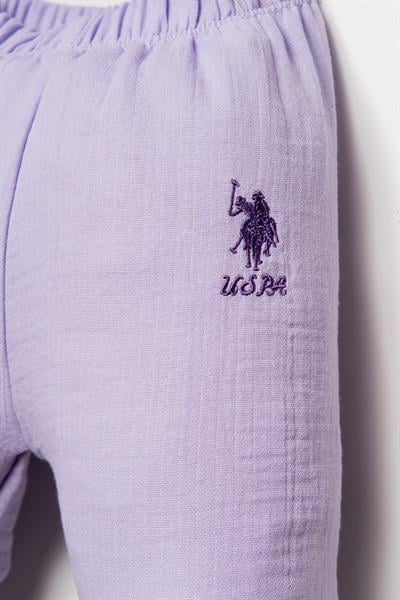 U.S. Polo Assn Kız Bebek Takım Açık Lila