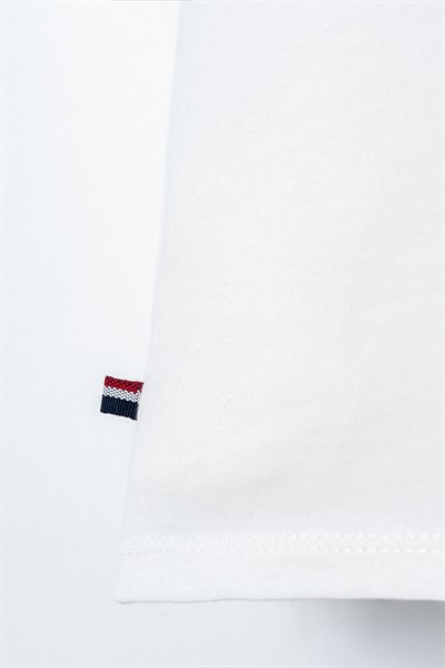 U.S. Polo Assn Erkek Bebek 2 li Şort T-shirt Takım Beyaz