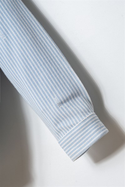 U.S. Polo Assn Erkek Bebek2 li Pantolon Gömlek Takım Mavi