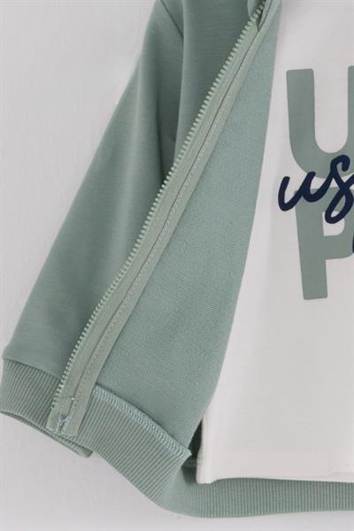 U.S. Polo Assn Erkek Bebek 3lü Takım Yeşil