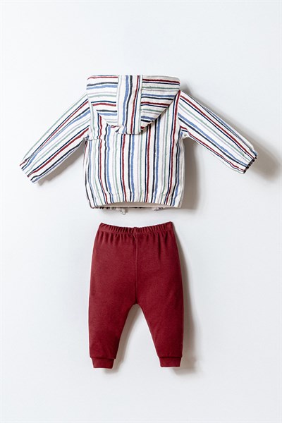 U.S. Polo Assn Erkek Bebek 3 lü Takım Beyaz