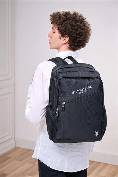 U.S. Polo Assn. Plcan24279 Sırt Çantası - Okul Çantası Siyah
