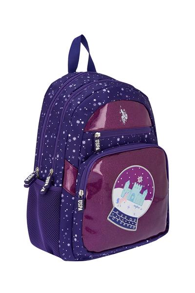 U.S. Polo Assn. Plcan25023 Sırt Çantası - Okul Çantası Mor