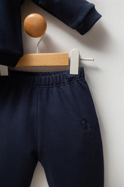 U.S. Polo Assn. Erkek Bebek 2li Takım Lacivert