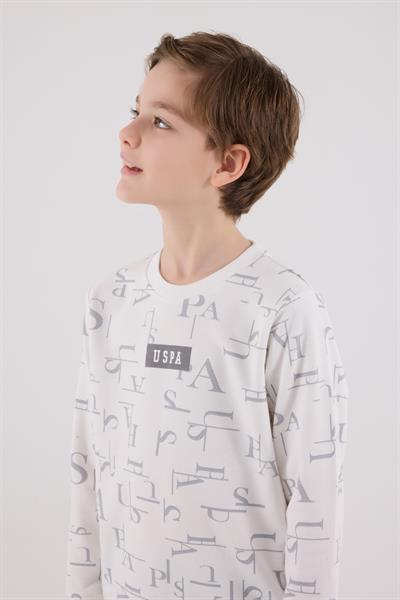 U.S. Polo Assn. Erkek Çocuk Eşofman Takımı Beyaz