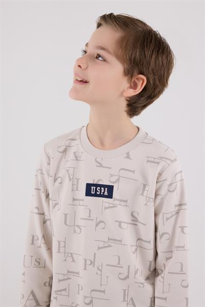 U.S. Polo Assn. Erkek Çocuk Eşofman Takımı Taş