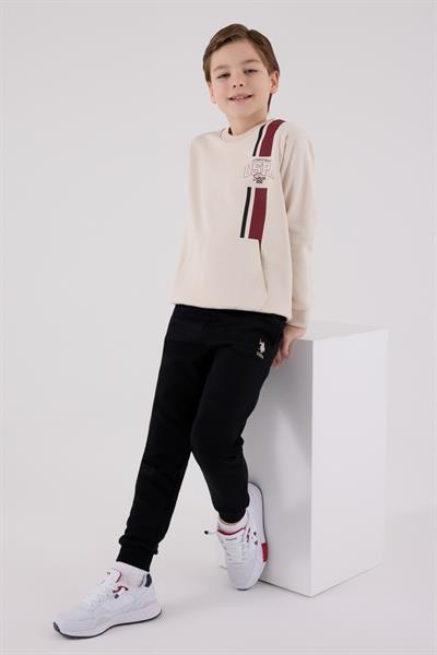 U.S. Polo Assn. Erkek Çocuk Eşofman Takımı Bej