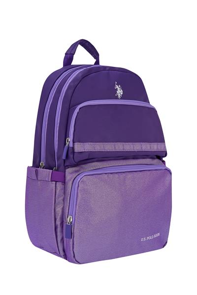 U.S. Polo Assn. Plcan25109 Sırt Çantası - Okul Çantası Mor