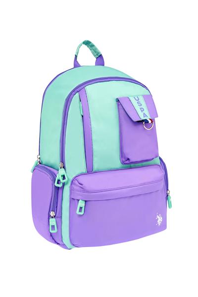 U.S. Polo Assn. Plcan24119 Sırt Çantası - Okul Çantası Mor