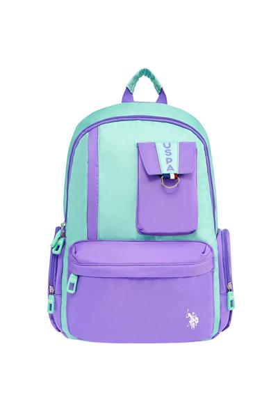 U.S. Polo Assn. Plcan24119 Sırt Çantası - Okul Çantası Mor