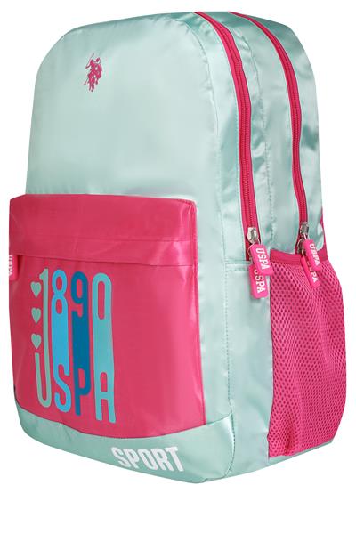 U.S. Polo Assn. Plcan24026 Sırt Çantası - Okul Çantası Mint Yeşili