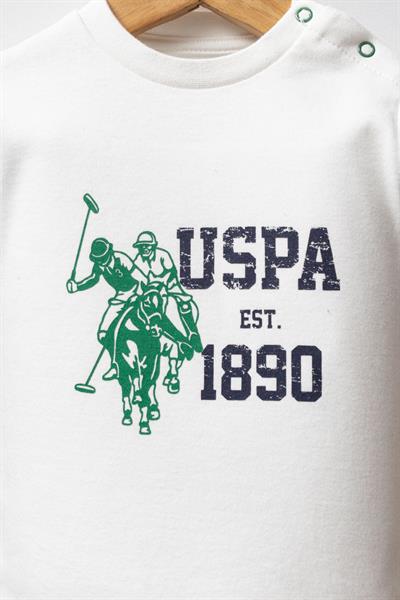 U.S. Polo Assn. Erkek Bebek  3lü Takım Lacivert-Yeşil