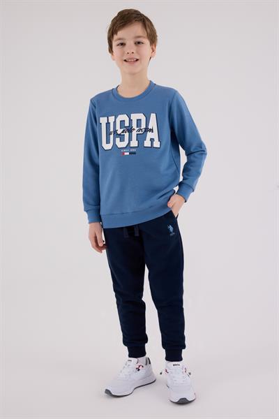 U.S. Polo Assn. Erkek Çocuk Eşofman Takımı Mavi