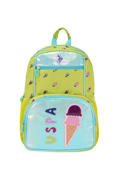 U.S. Polo Assn. Plcan25025 Sırt Çantası - Okul Çantası Lime