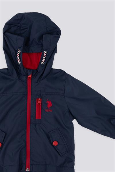 U.S. Polo Assn. Erkek Bebek Yağmurluk Lacivert