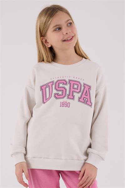 U.S. Polo Assn. Kız Çocuk Eşofman Takımı Taş