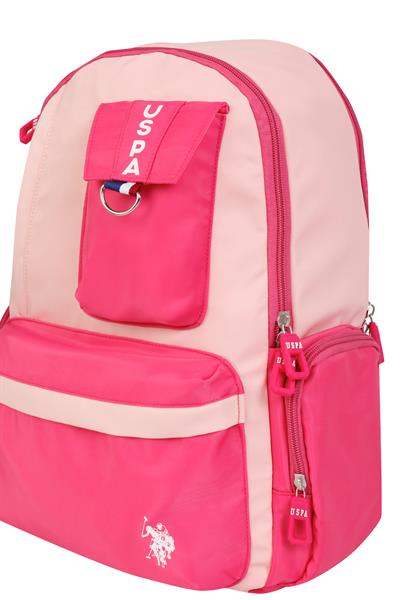 U.S. Polo Assn. Plcan24120 Sırt Çantası - Okul Çantası Pudra