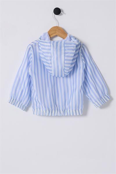 U.S. Polo Assn. Erkek Bebek Yağmurluk Mavi