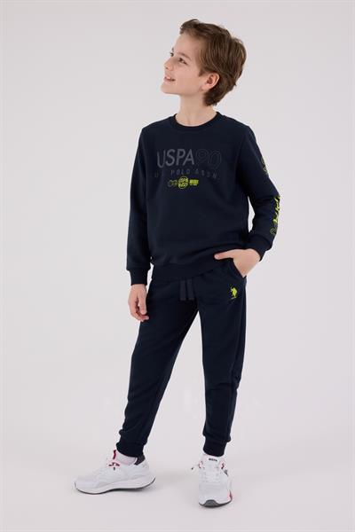 U.S. Polo Assn. Erkek Çocuk Eşofman Takımı Lacivert