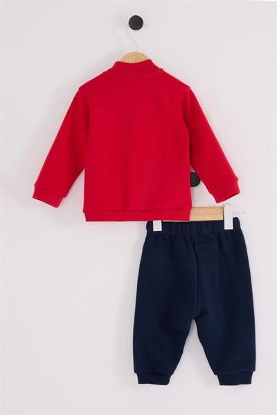 U.S. Polo Assn. Erkek Bebek 3lü Takım Kırmızı