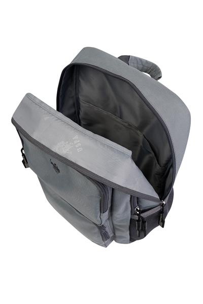U.S. Polo Assn. Plcan24008 Sırt Çantası - Okul Çantası Gri