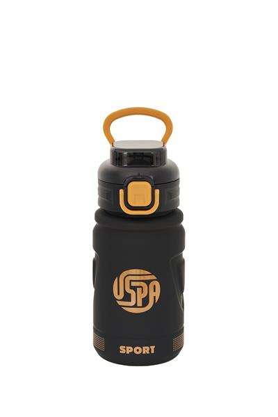 U.S. Polo Assn. 650 ml Matara Suluk Su Şişesi Kahverengi