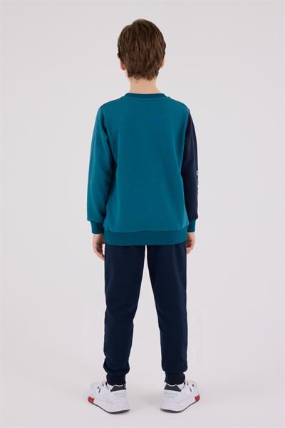 U.S. Polo Assn. Erkek Çocuk Eşofman Takımı Koyu Ördek Yeşili 4-8 Yaş