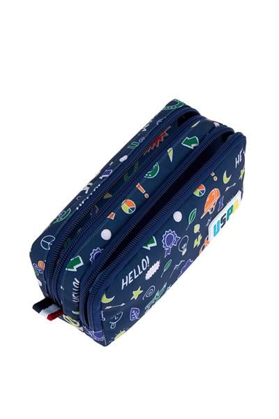 U.S. Polo Assn. PLKLK25016 Kalem Çantası Lacivert