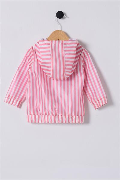 U.S. Polo Assn. Kız Bebek Yağmurluk Pembe