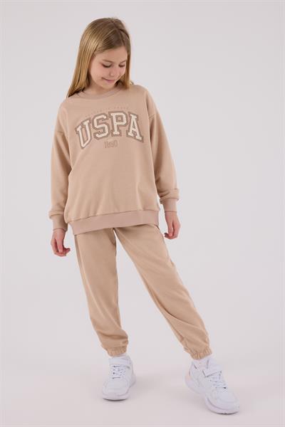 U.S. Polo Assn. Kız Çocuk Eşofman Takımı Büskivi