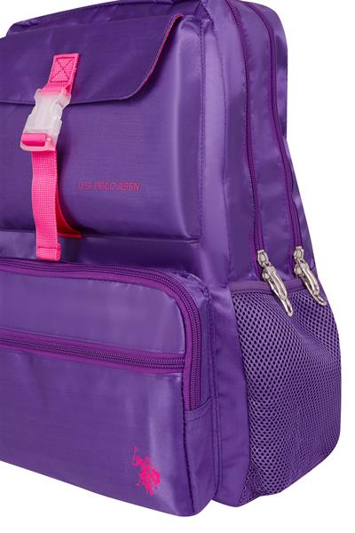 U.S. Polo Assn. Plcan24448 Sırt Çantası - Okul Çantası Mor