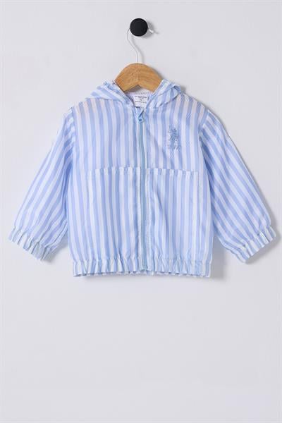 U.S. Polo Assn. Erkek Bebek Yağmurluk Mavi